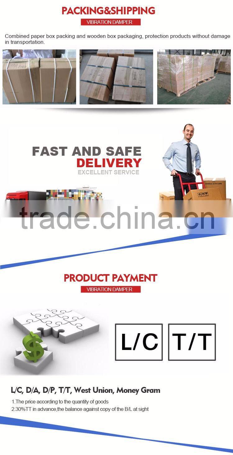 Preformed armour rod 4D Vibration Damper for ADSS cable