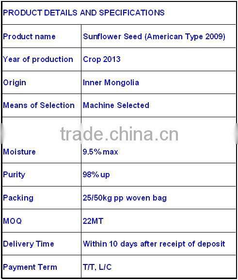 Wholesale Chinese Sunflower Seeds, Sunflower Seed Market Price