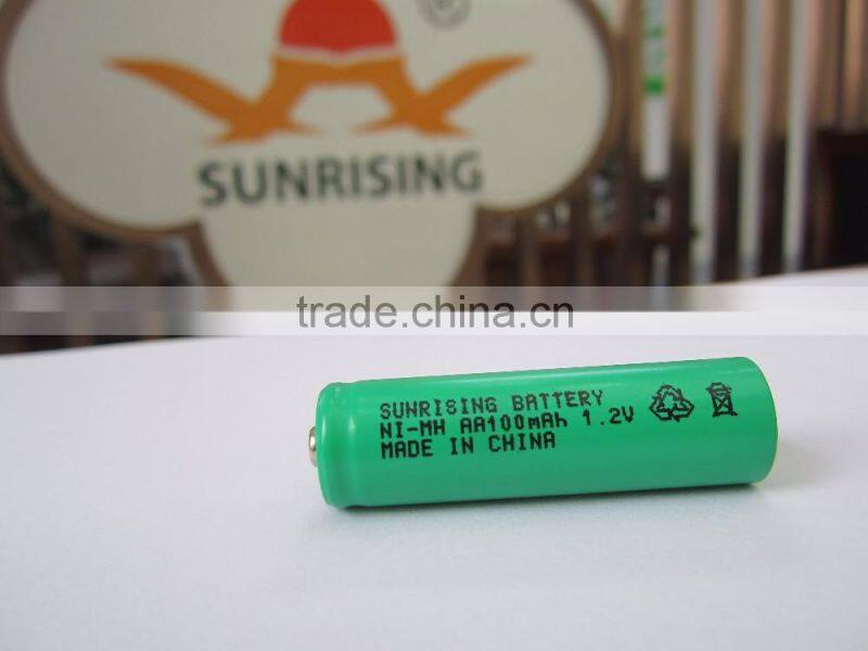 AA 100mAh 1.2 V Quanlity Rechargeable Battery NI-MH 1.2V Rechargeable 2A Battery Baterias Bateria