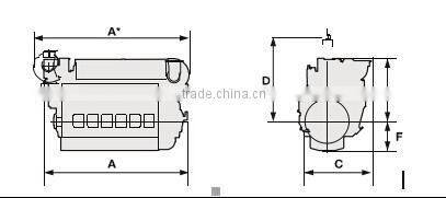 Wartsila 20 Yuchai four-stroke fuel saving diesel engine for sale