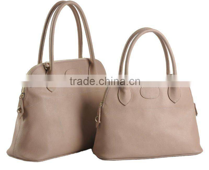 New arrival! Portable Small Satchel in nude color fashion handbags 2012
