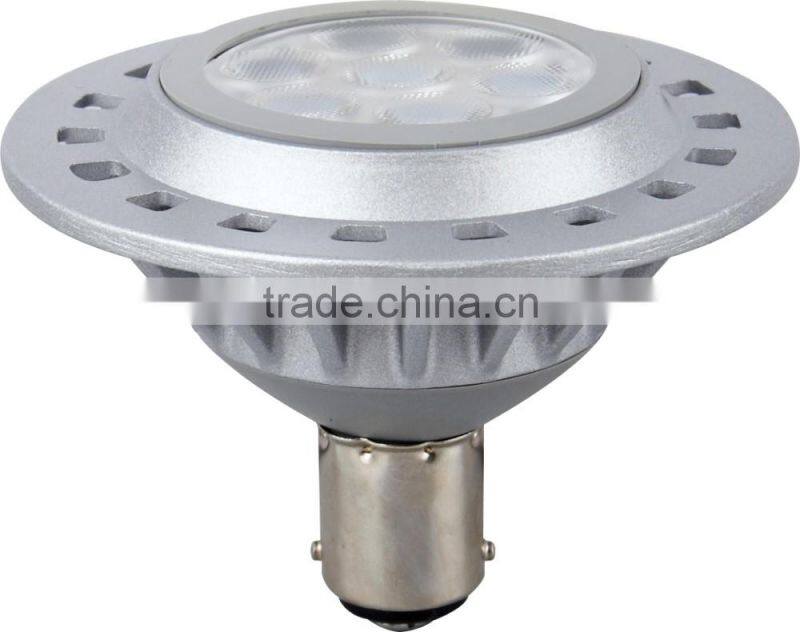 Hot sell product 220V 7W 500lm GU10 LED B15D AR111 Light