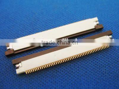 0.8mm Pitch SMT Pin FFC/FPC Connector With Zif Type Lower/Upper Contact