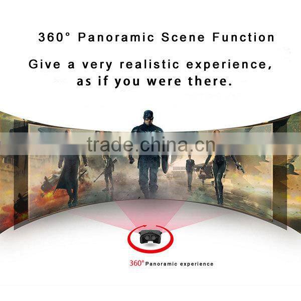 2016 Christmas gifts 3D VR Glasses with remote controller for 3D movies