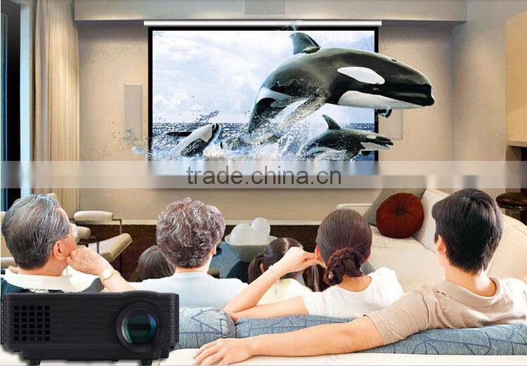 HD 1080P Mini LCD Image System Multimedia LED Projector Home Theater Cinema Digital Projectors TV ,Game proyector,video projetor