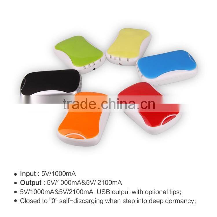 4500mAh/5000mAh 4 in 1 Universal Portable Power Bank For iphone 4/iphone 5/Samsung Charger USB Charger