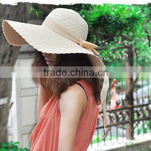 Ladies Elegant Purple Church Hats Made of Straw From Taizhou,China