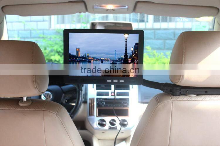 10 Inch Android Touch Screen Taxi Headrest Monitor Advertising Player for Car Entertainment System