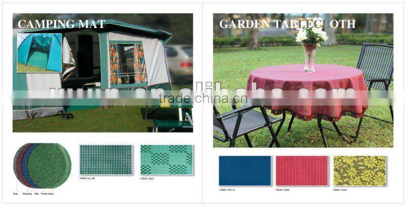 outdoor PVC table cover,rustic garden tablecloth