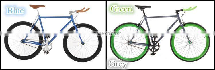 single speed racing bike, fixie bike made in china, fixed gear bicycle with filp flop hub (PW-F700C018)