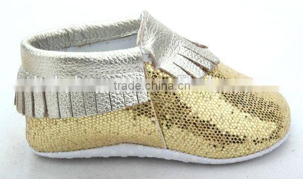 new style leather baby moccasins shoes