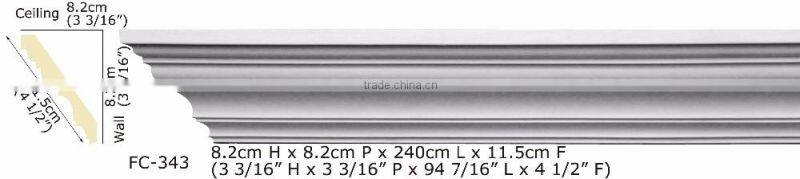 High Quality Good price beautiful Polyurethane Cornice Moulding