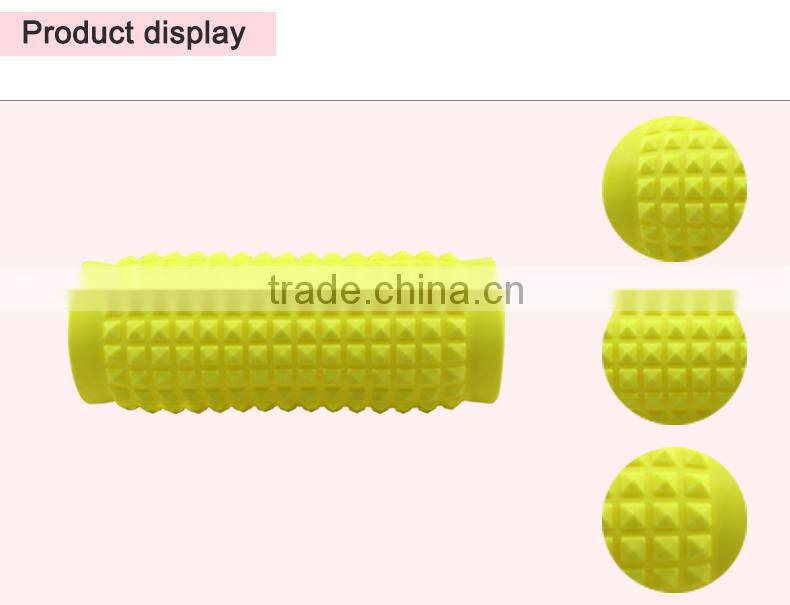 Roller Massage Stick - Rubber Foam Muscle Roller Exercise Trigger Point Acupressure Therapy Tool