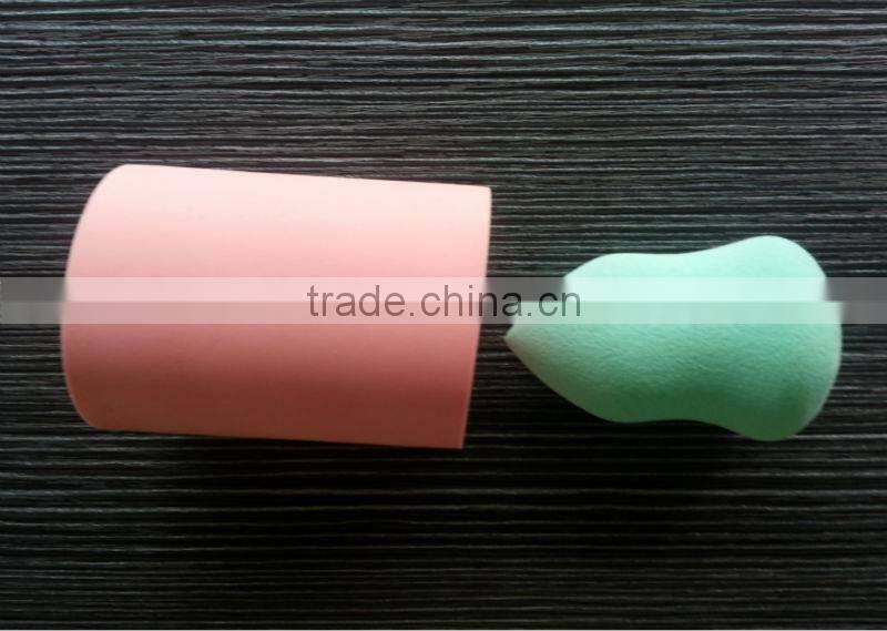 blue makeup sponge,power puff wholesale