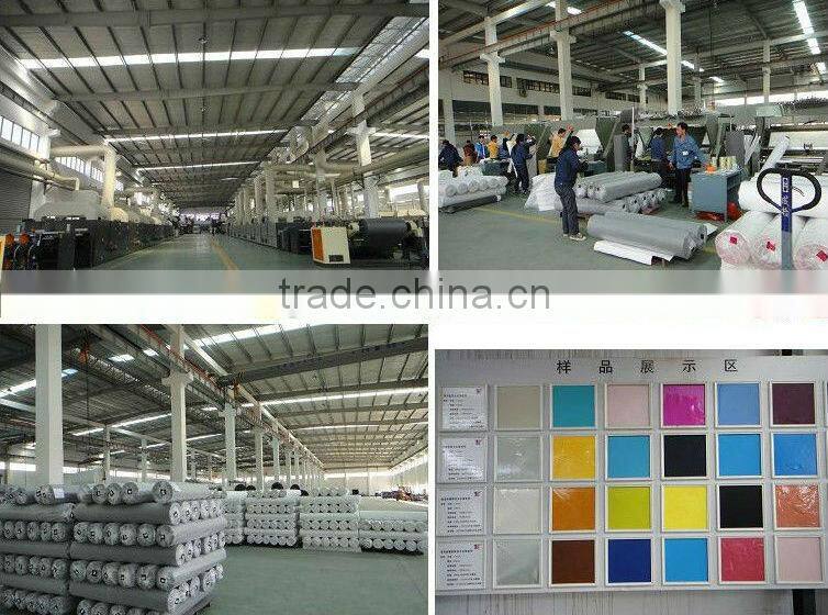 High quality PVC raincoat leather