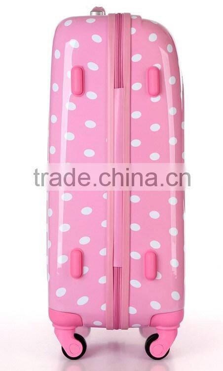 abs 4wheel trolley bag travel cabin size luggage abs pc trolley bag