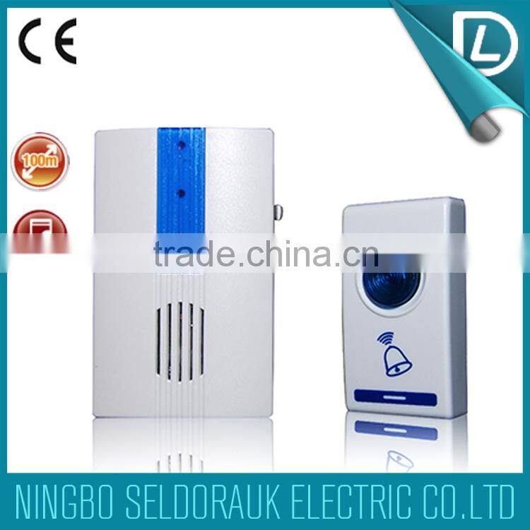 Main with competitive price walmart luchkarm wireless 32 music baoji switch kids bedroom 12v dc digital doorbell remote contro l