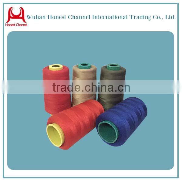 TFO 30/2,30/3 raw white low elongation spun polyester yarn for sewing thread