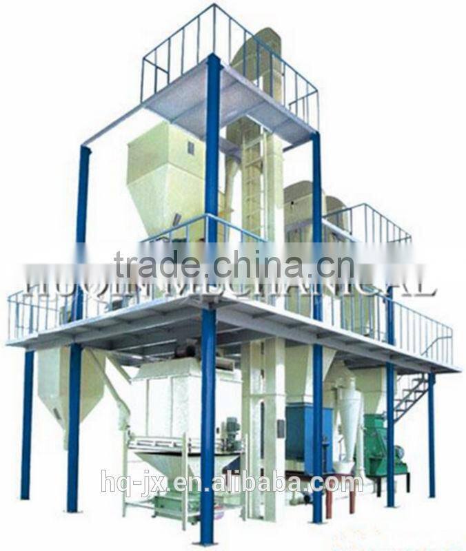 2-4t/h HKJ Animal Feed Pellet Machine Production Line for Sale