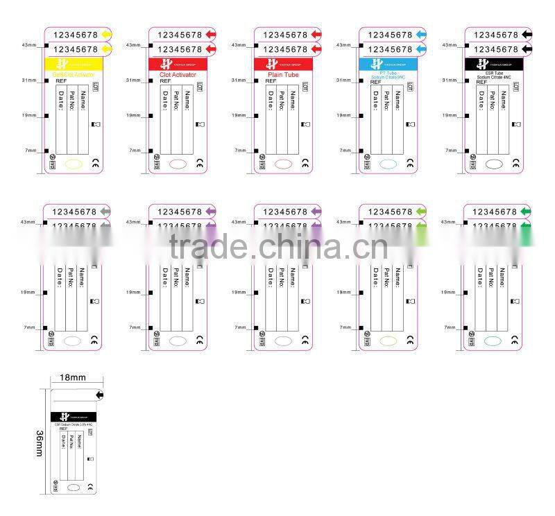 blood vacuum tube plain