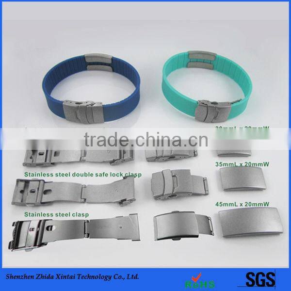 china fashionable cut make silicone id bracelets home