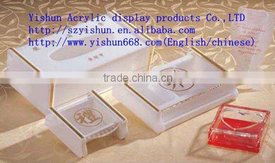 LED Acrylic box with white light