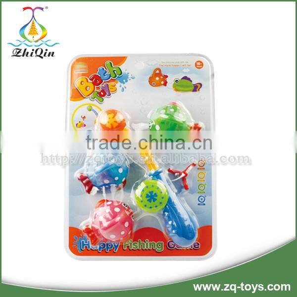 High quality rubber fish toy plastic toy fish hooks with EN71, ASTM certificates