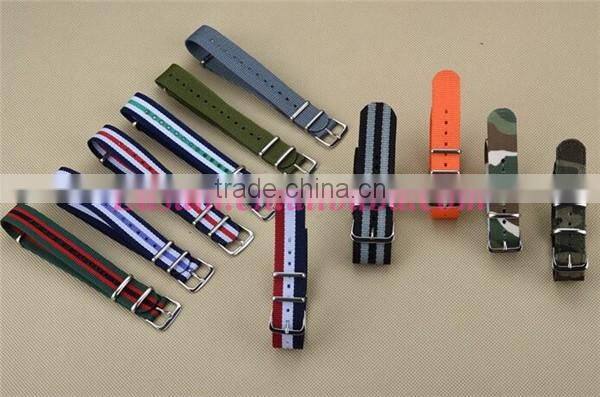 20MM Fashion wholesale nato watch strap with buckle