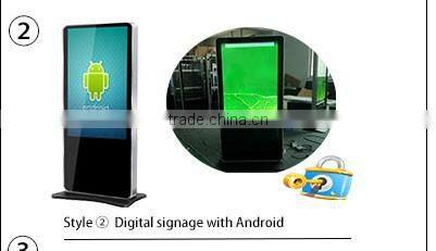 65 inch indoor touch screen digital signage ,lcd advertising TV