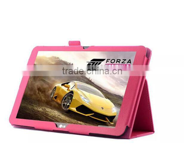 360 Degree Rotating/Folio Stand Flip Leather Case for LG G Pad 10.1 V700/G Tablet 8.3 V500/LG G Tablet7.0 V300