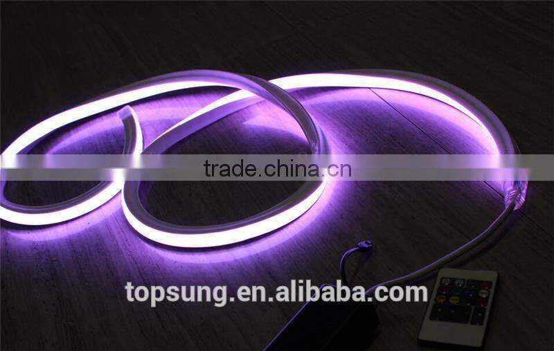 164 feet roll 24V DC square rgb led rope neon for room
