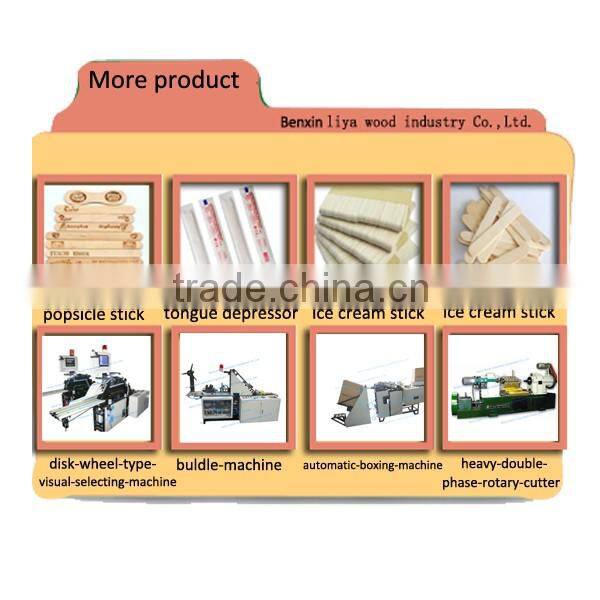 customer wooden ice cream stick popsicle stick