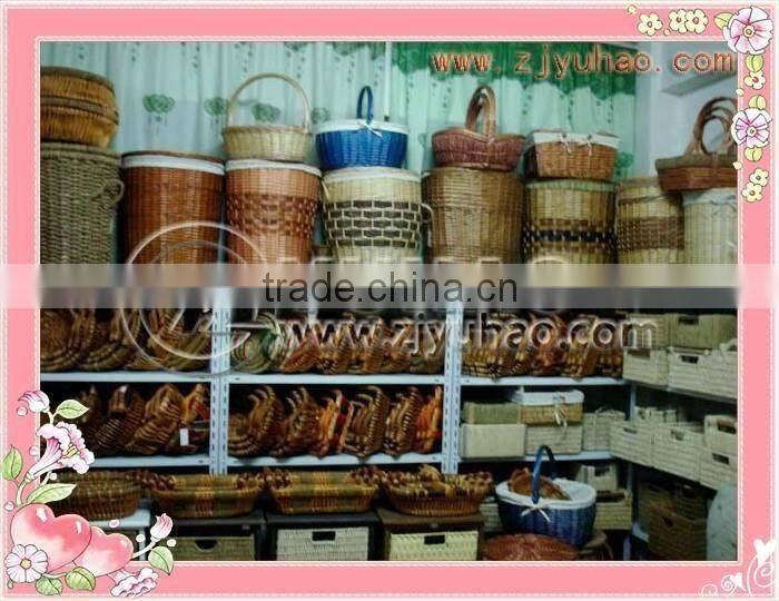 Hot Sale and Natural Wicker Picnic Baskets for 2 person