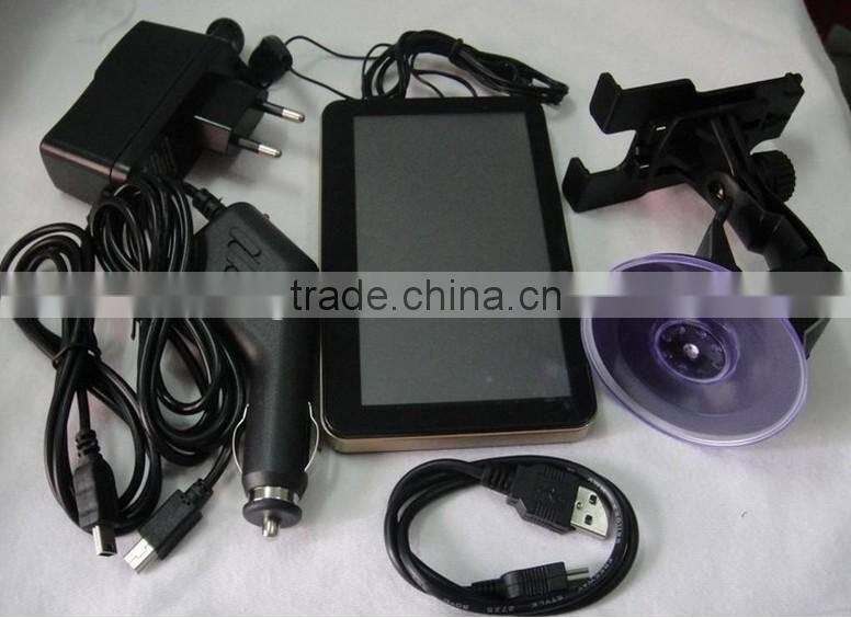 Popular MTK 7 inch made gps car navigation mtk 3351