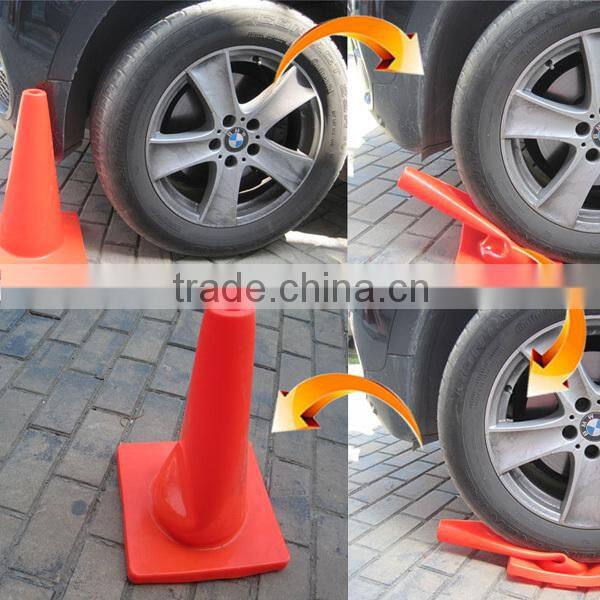 DINGWANG Origin Good Quality Soft PVC Orange Cone, Flexible Traffic Cone