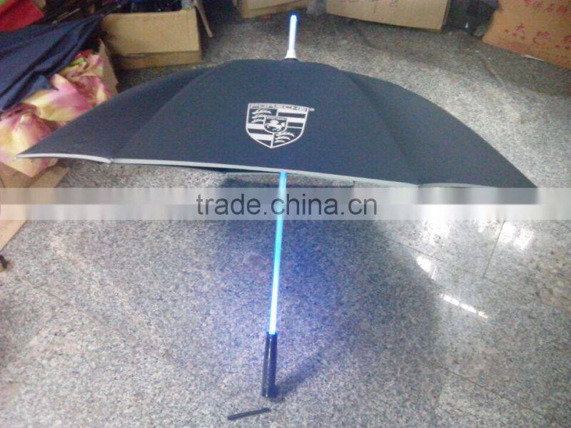 Colorful LED Lighting Umbrella with Torch