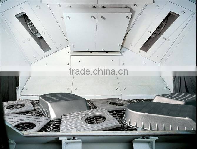 Pass Through Wire Mesh/Wire mesh belt shot blasting machine/Net Belt Conveyor Shot Blasting Cleaning/Descaling Machine