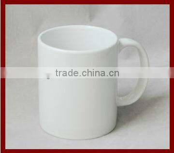 JT-7102 Stoneware Straight Sublimation Coated Mug for Heat Transfer Printing