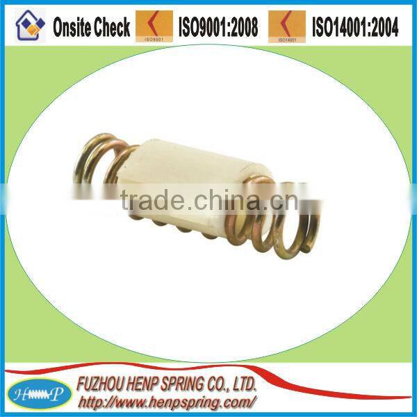 Large production retractable compression coil spring