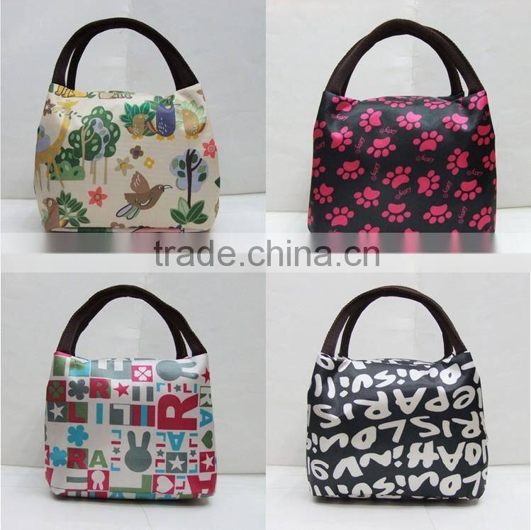 Hot selling personalized cheap canvas lunch bag