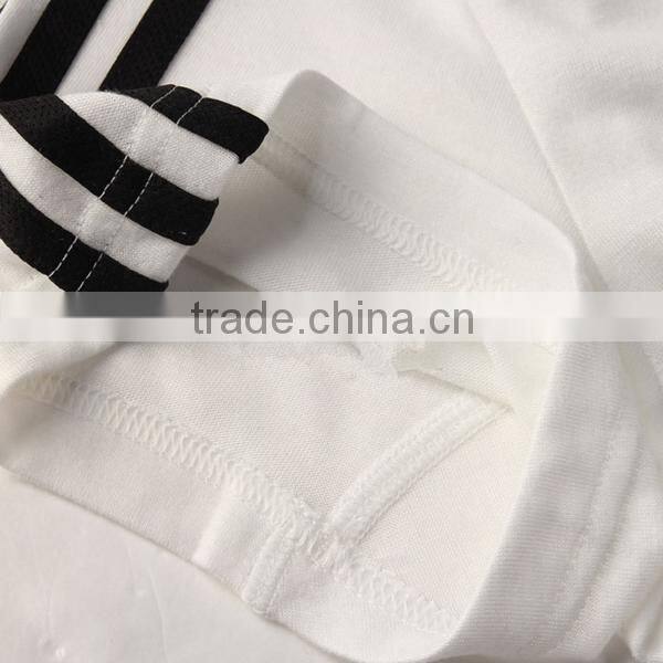 Factory price with high quality 100%cotton men white tee shirt