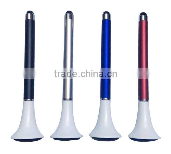 Hot-selling Plastic Stylus Pen With Base For iPhone/iPad