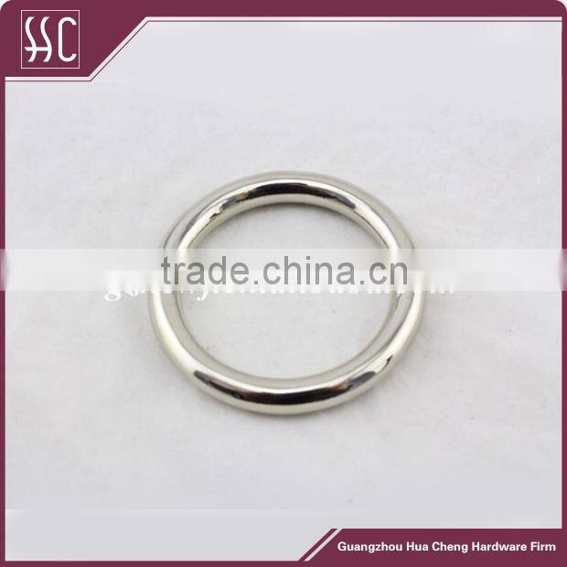 high quality gold metal O-ring for handbags, luggage
