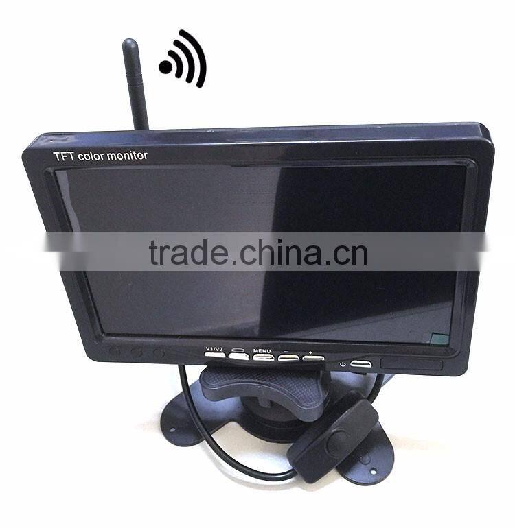 one second startup wifi reverse camera wireless camera monitor for truck with no interference