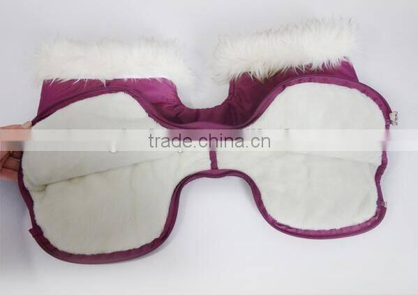 Kids Baby Pram Stroller Accessory Plush Hand Muff Waterproof Gloves Warmer Winter Gift