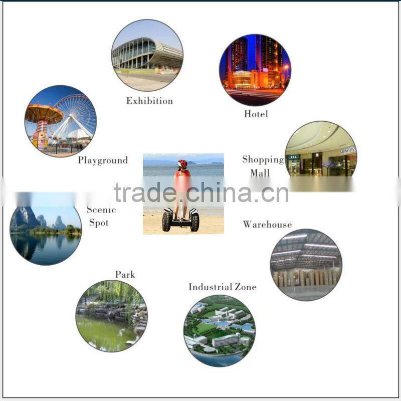 Electric self-balancing scooter 36V or 72V with CE Rohs FCC certification