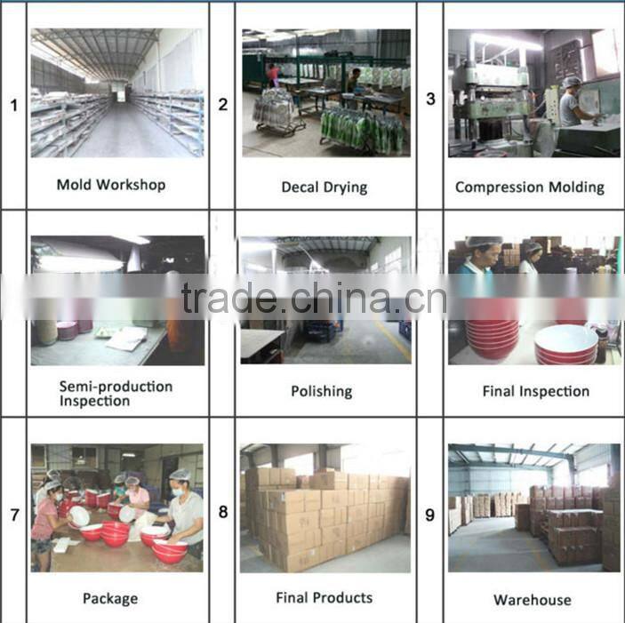 Fashion design melamine bowl for snack