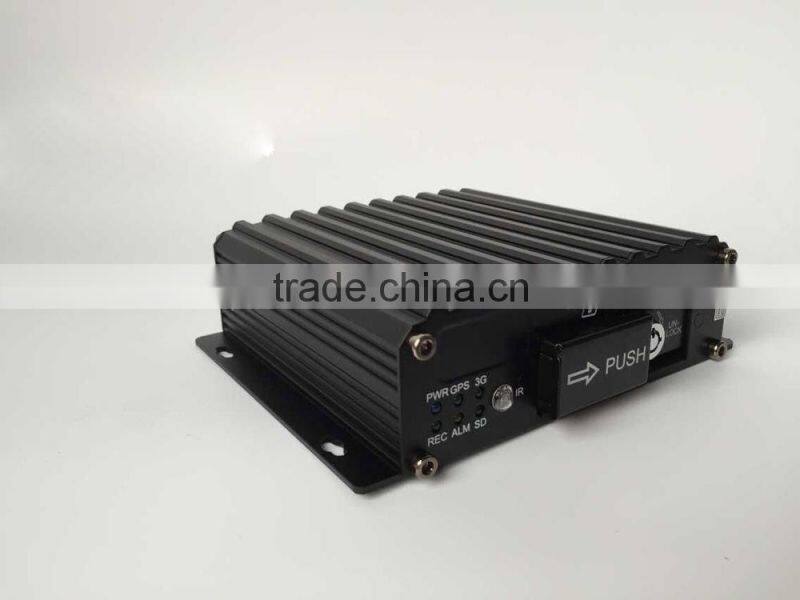 4 Channels SD card Mobile DVR / Car DVR (GPS+3G+WiFi) Mobile Digital Video Recorder