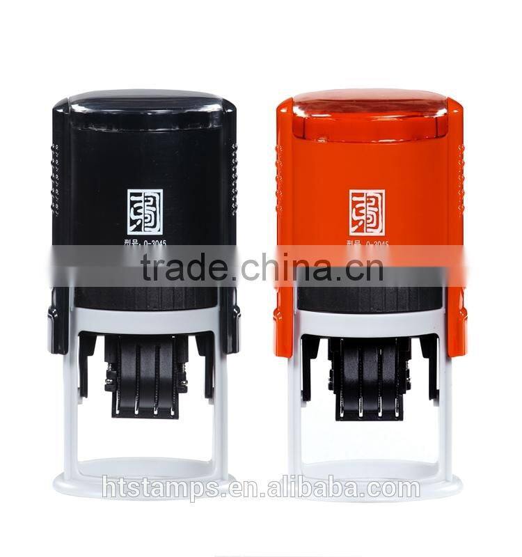 2015 Epress New Design Oval 30x45mm Patents Abs Rubber Craft Office/School Use Self inking Stamp