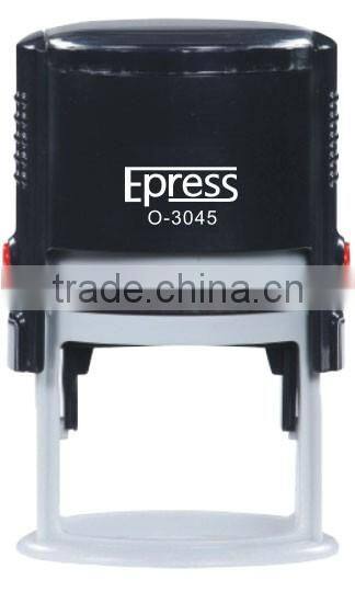 Custom name oval rubber seal stamp machine /self inking stamp